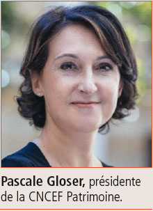 Pascale Gloser élue présidente de la CNCEF Patrimoine